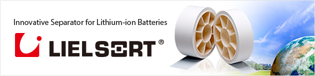 Innovative Separator for Lithium-ion Batteries LIEL SOAT®
