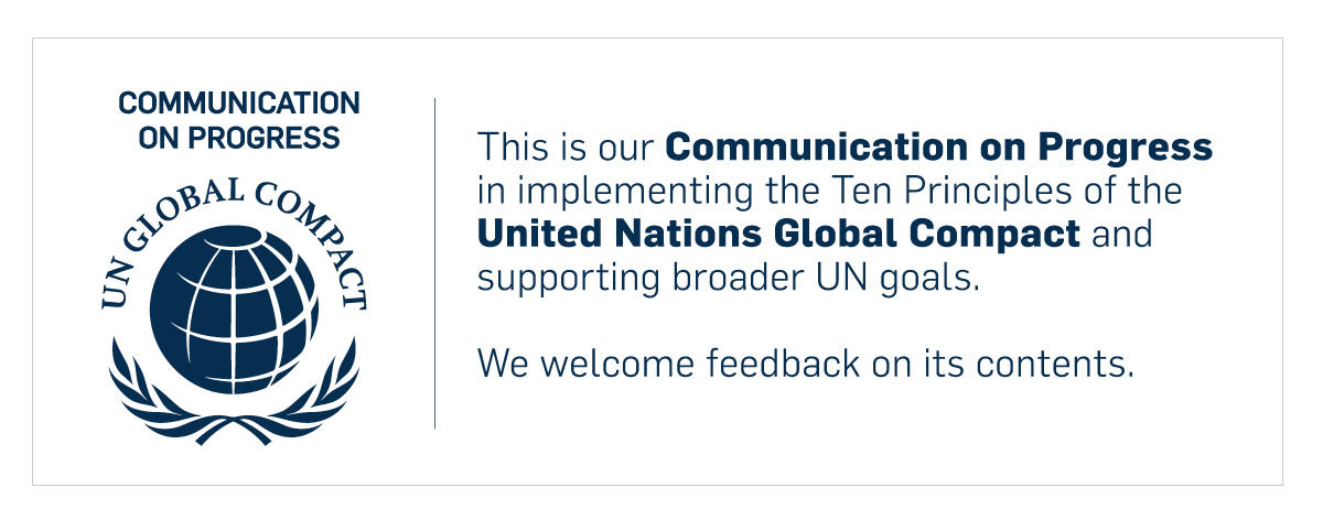 WE SUPPORT UN GLOBAL COMPACT